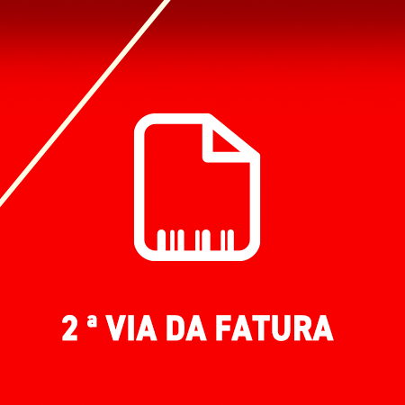 Imagem de fatura com o texto Segunda Via em vermelho. card numero 3