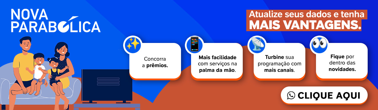 Atualize seus dados e tenha mais vantagens.